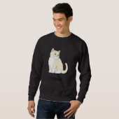 Meme I Shidted Cat Cats Kitten 1 Sweatshirt (Vorne ganz)