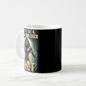 Meme If They Talk Behind Your Back Fart Alpha Wolf Kaffeetasse (Vorderseite Links)