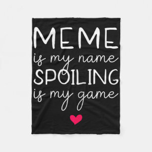 Meme ist mein Name, der mich heilt, ist mein Spiel Fleecedecke