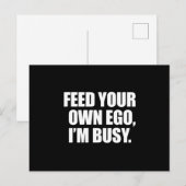 Meme Joke Memes Work Spaß Cool Funny Gift Idee Postkarte (Vorne/Hinten)