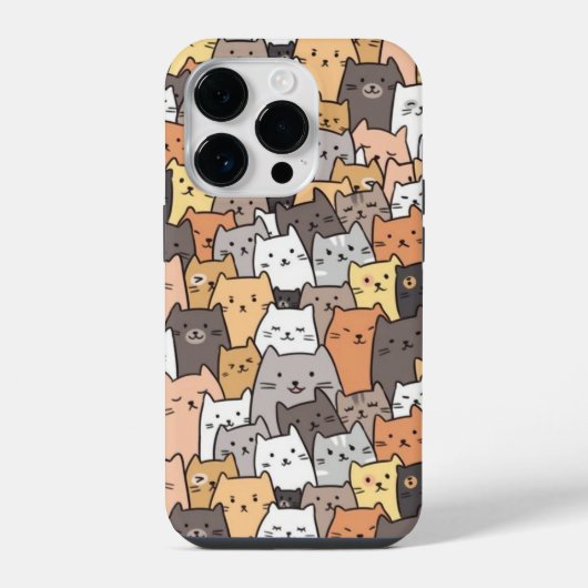 Meme-Katze iPhone Hülle (Rückseite)