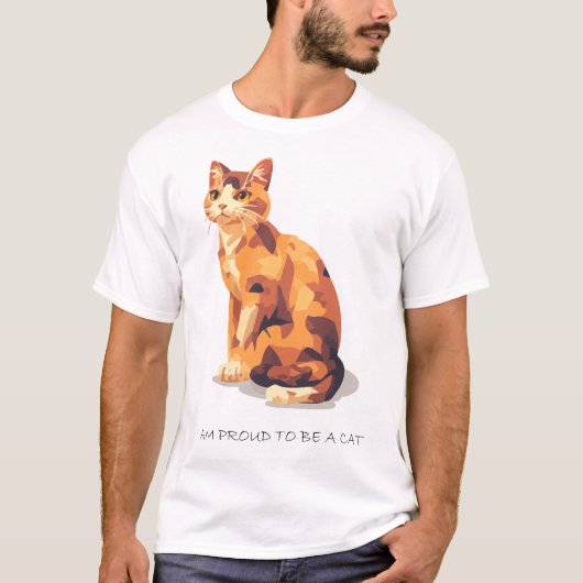 Meme-Katze T-Shirt (Vorderseite)