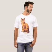 Meme-Katze T-Shirt (Vorne ganz)