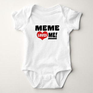 Meme Lieben Baby Strampler