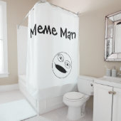 Meme Mann - Duschvorhang (Beispiel)