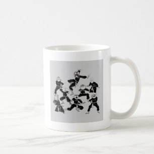 meme ninja Gruppe Kaffeetasse