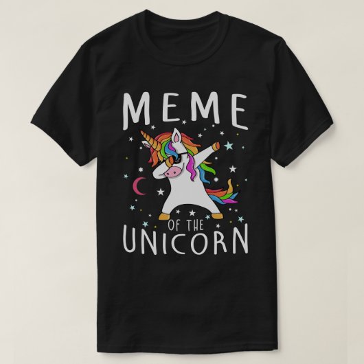 MEME of the Unicorn T-Shirt (Design vorne)
