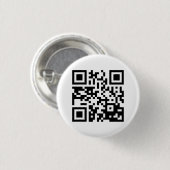 Meme QR Codeknopf Button (Vorne & Hinten)