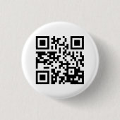 Meme QR Codeknopf Button (Vorderseite)