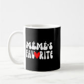 MÉmÉ’s Favorite Funny Grandparent Granhild Humor Kaffeetasse (Links)