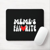 MÉmÉ’s Favorite Funny Grandparent Granhild Humor Mousepad (Mit Mouse)