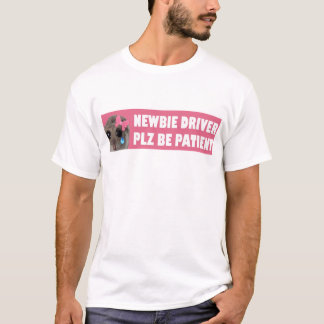 Meme Sad Hamster Newbie Driver PLZ Patient sein T-Shirt