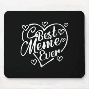 Meme-Shirt lustiges Herz-Form Oma Muttertag Mousepad