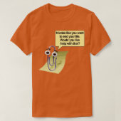 Meme Shirt Paro des Microsoft Clippy Suicide Assis (Design vorne)