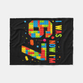 Meme Six Seven Boys Building Birthday I Was 6 Now  Fleecedecke (Vorderseite (Horizontal))