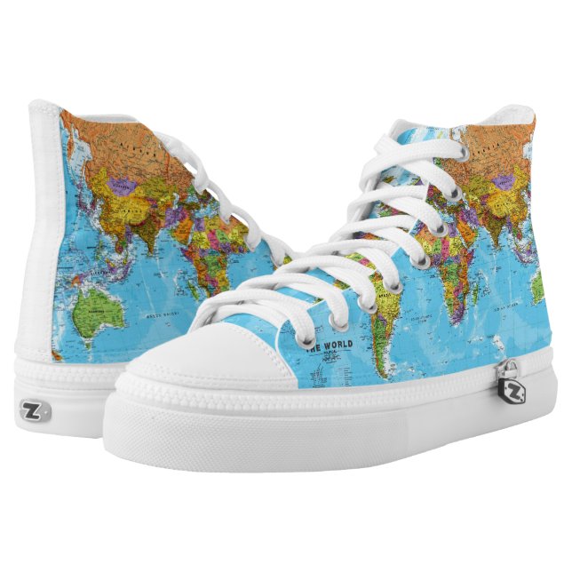 Meme Sneakers Geografie Lehrer. Schule (Paar)