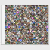 Meme Verpackungs-Papierfarbe Geschenkpapier (Flach)