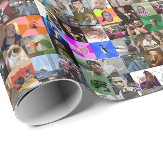 Meme Verpackungs-Papierfarbe Geschenkpapier (Rolleneckpunkt)