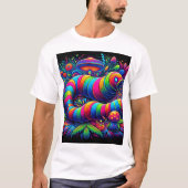 Meme-Wurm-T-Shirt T-Shirt (Vorderseite)