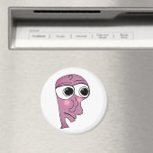 Meme-Zeichen Groß, 3 Zoll Circle Magnet (In Situ (Geschirrspüler))
