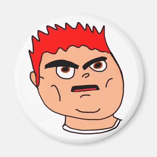 Meme-Zeichen Magnet (Vorne)