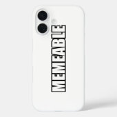 MEMEABLE Case-Mate iPhone HÜLLE (Rückseite)