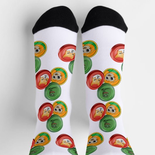 Memecoin Socks Socken (Oben)