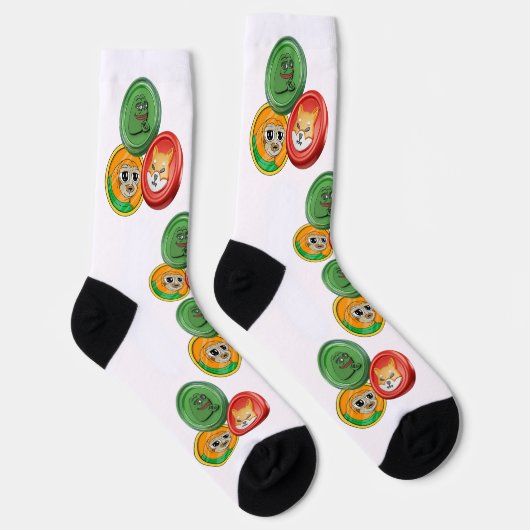 Memecoin Socks Socken (Rechts)