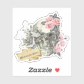 Memento Mori Aufkleber (Blatt)