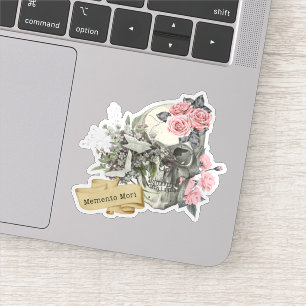 Memento Mori Aufkleber