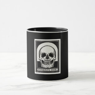 Memento mori Black Skeleton von Julie de Graag Tasse
