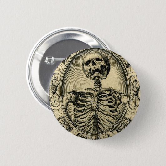 Memento Mori Button (Vorne & Hinten)