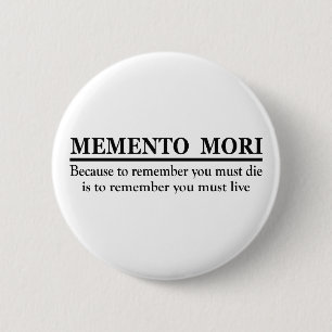 Memento mori button