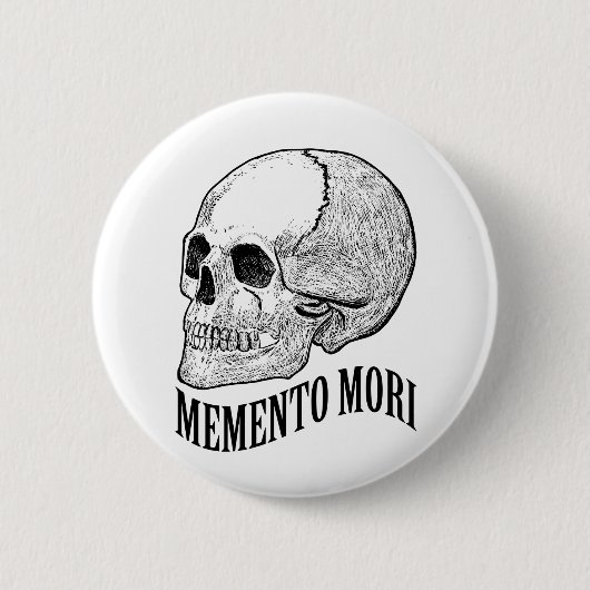 Memento mori button (Vorderseite)