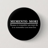 Memento mori button (Vorderseite)