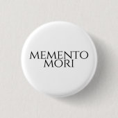 Memento Mori Button (Vorderseite)