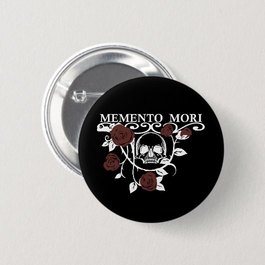 Memento Mori Button (Vorne & Hinten)