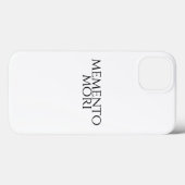 Memento Mori Case-Mate iPhone Hülle (Rückseite (Horizontal))
