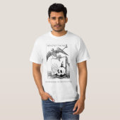 Memento Mori Dark Academia T-Shirt (Vorne ganz)