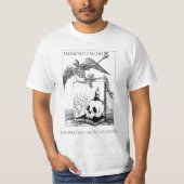 Memento Mori Dark Academia T-Shirt (Vorderseite)