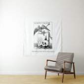 Memento Mori Dark Academia Wandteppich (Beispiel)