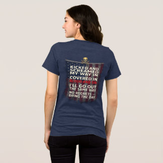 Memento Mori 🫡🪖 Denke daran, dass du sterben mus Tri-Blend Shirt