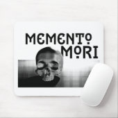 Memento Mori Design Mousepad (Mit Mouse)