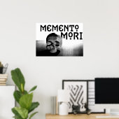 Memento Mori Design Poster (Heimbüro)