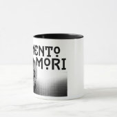 Memento Mori Design Tasse (Zentrum)