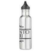 Memento Mori Edelstahlflasche (Rechts)