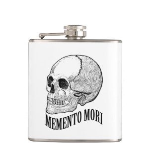 Memento mori flachmann