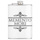 Memento Mori Flachmann (Vorderseite)