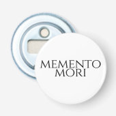 Memento Mori Flaschenöffner (Vorderseite)