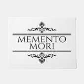 Memento Mori Fußmatte (Vorderseite)